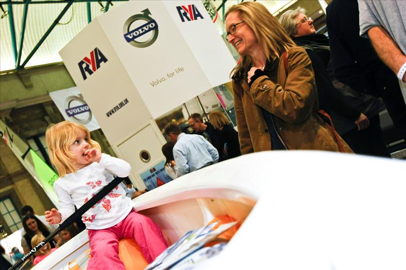 Loads of cool activities for kids at the RYA Volvo Dinghy Show photo copyright RYA taken at RYA Dinghy Show and featuring the Dinghy class