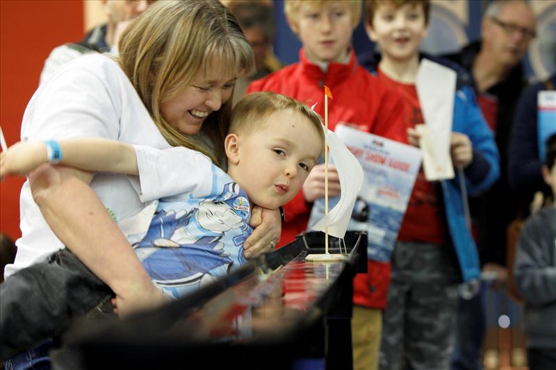 Cool activities for kids at the RYA Dinghy Show photo copyright Paul Wyeth / RYA taken at RYA Dinghy Show and featuring the Dinghy class