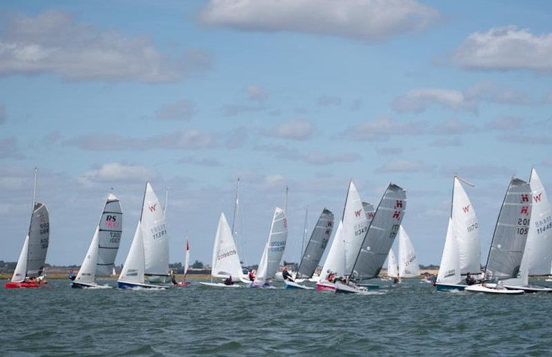 Dinghy Week at Walton and Frinton YC - photo © WFYC