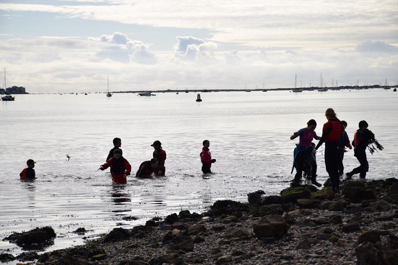 Junior open meeting (with Capture the Flag and Tug of War) at Starcross photo copyright Freya B taken at Starcross Yacht Club and featuring the Dinghy class