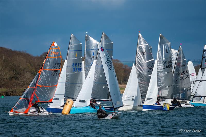 Chichester Yacht Club Snowflake Series photo copyright Chris Turner taken at Chichester Yacht Club and featuring the Dinghy class