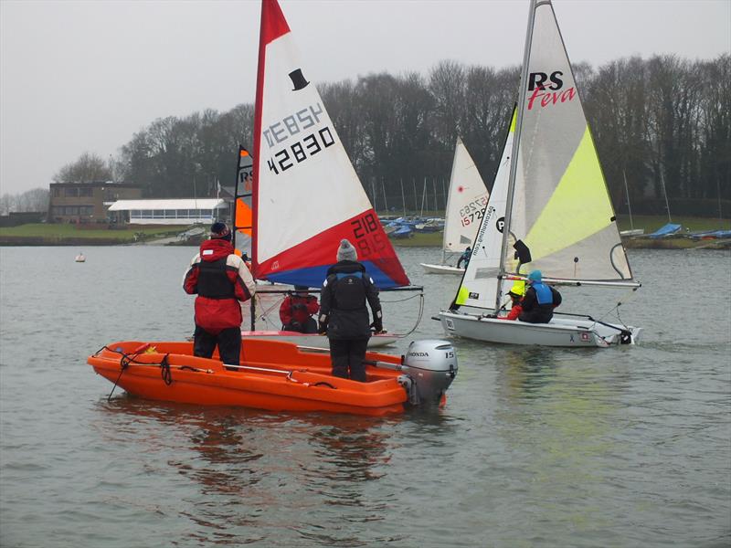 Northamptonshire Youth Series training at Northampton SC photo copyright MNSC taken at Northampton Sailing Club and featuring the Dinghy class