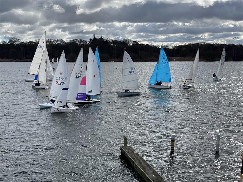 Snowflake Sailing Club Double Handed Open and Single Handed Club Racing photo copyright Roger Hannant taken at Snowflake Sailing Club and featuring the Dinghy class