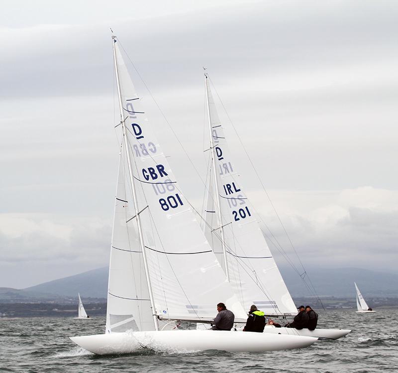 Dragon Edinburgh Cup at Abersoch day 2 photo copyright Fiona Brown / www.fionabrown.com taken at South Caernarvonshire Yacht Club and featuring the Dragon class