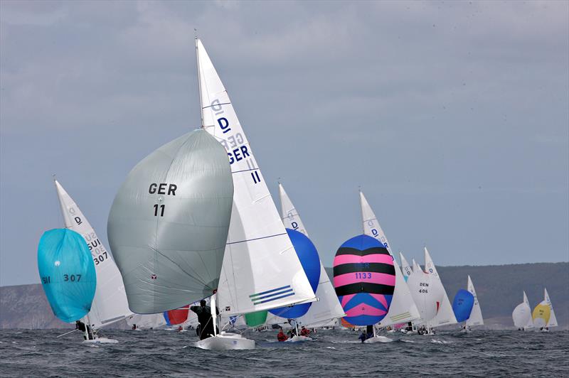 Gazprom International Dragon Gold Cup at Douarnenez day 6 - photo © Jacques Vapillon / www.vapillon.com