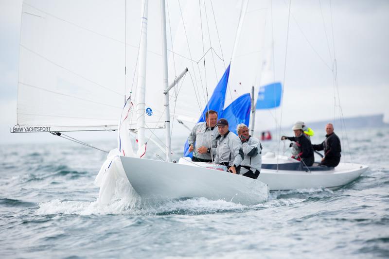 Gazprom International Dragon World Championship final day photo copyright IDA / Michael Austi taken at Weymouth & Portland Sailing Academy and featuring the Dragon class