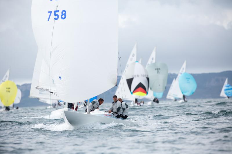 Gazprom International Dragon World Championship final day photo copyright IDA / Michael Austi taken at Weymouth & Portland Sailing Academy and featuring the Dragon class