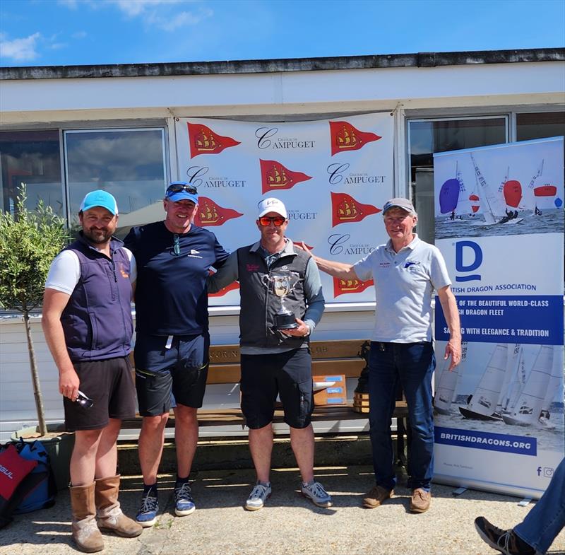 British Dragons Southern Championship at Cowes Corinthian Winner GBR 753 photo copyright Emma York, BDA taken at Cowes Corinthian Yacht Club and featuring the Dragon class