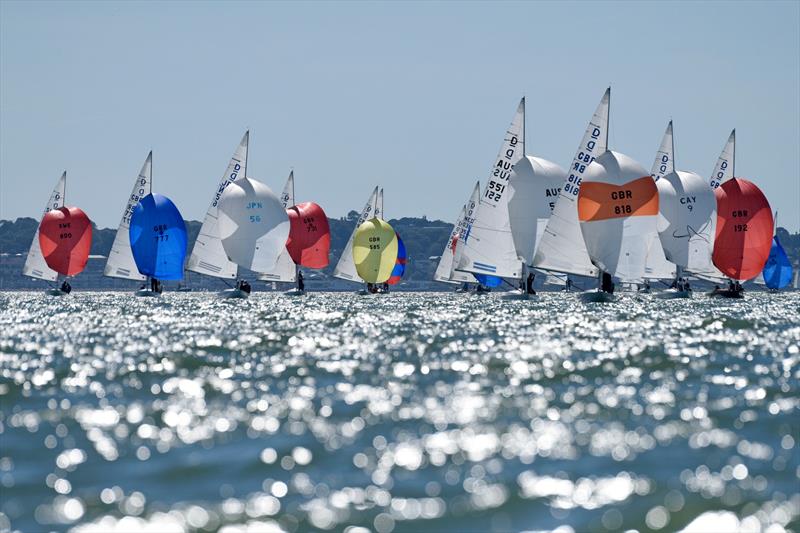 Dragon Edinburgh Cup 2023 at Cowes - photo © Rick Tomlinson / www.rick-tomlinson.com