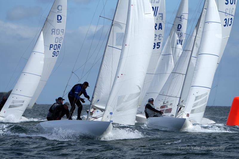 Kinsale Dragon Gold Cup 2024 Day 4 photo copyright Yoichi Yabe Photography taken at Kinsale Yacht Club and featuring the Dragon class