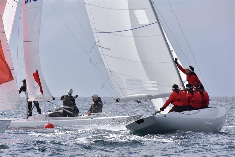 Kinsale Dragon Gold Cup 2024 Day 5 photo copyright David Cullinan taken at Kinsale Yacht Club and featuring the Dragon class