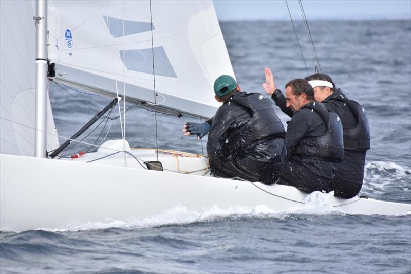 Race 6 winner, POR90 - Kinsale Dragon Gold Cup 2024 Day 6 photo copyright David Cullinan taken at Kinsale Yacht Club and featuring the Dragon class