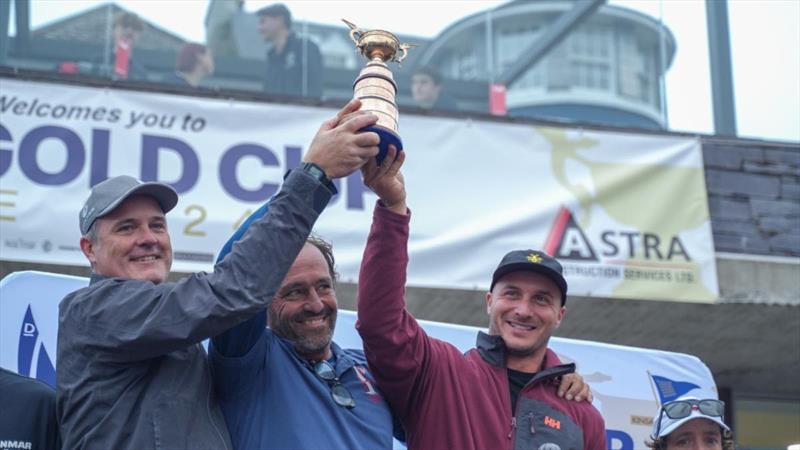 Andrade, Leitmann and Lea win the Kinsale Dragon Gold Cup 2024 Day 6 photo copyright Jakub Walutek Productions taken at Kinsale Yacht Club and featuring the Dragon class