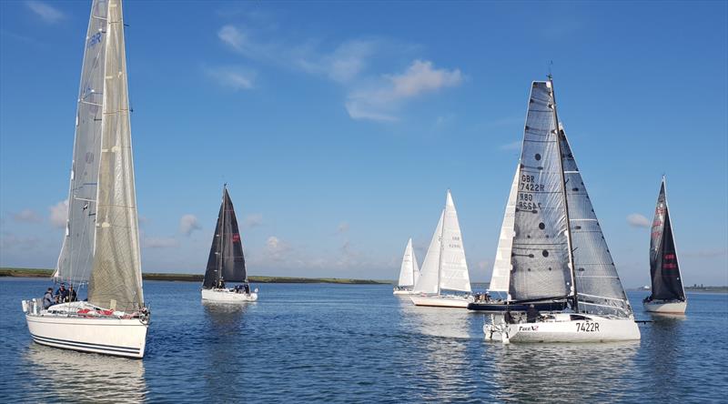 EAORA Pattinson Cup & Ralph Herring Trophy photo copyright Paul Wood taken at West Mersea Yacht Club and featuring the EAORA class