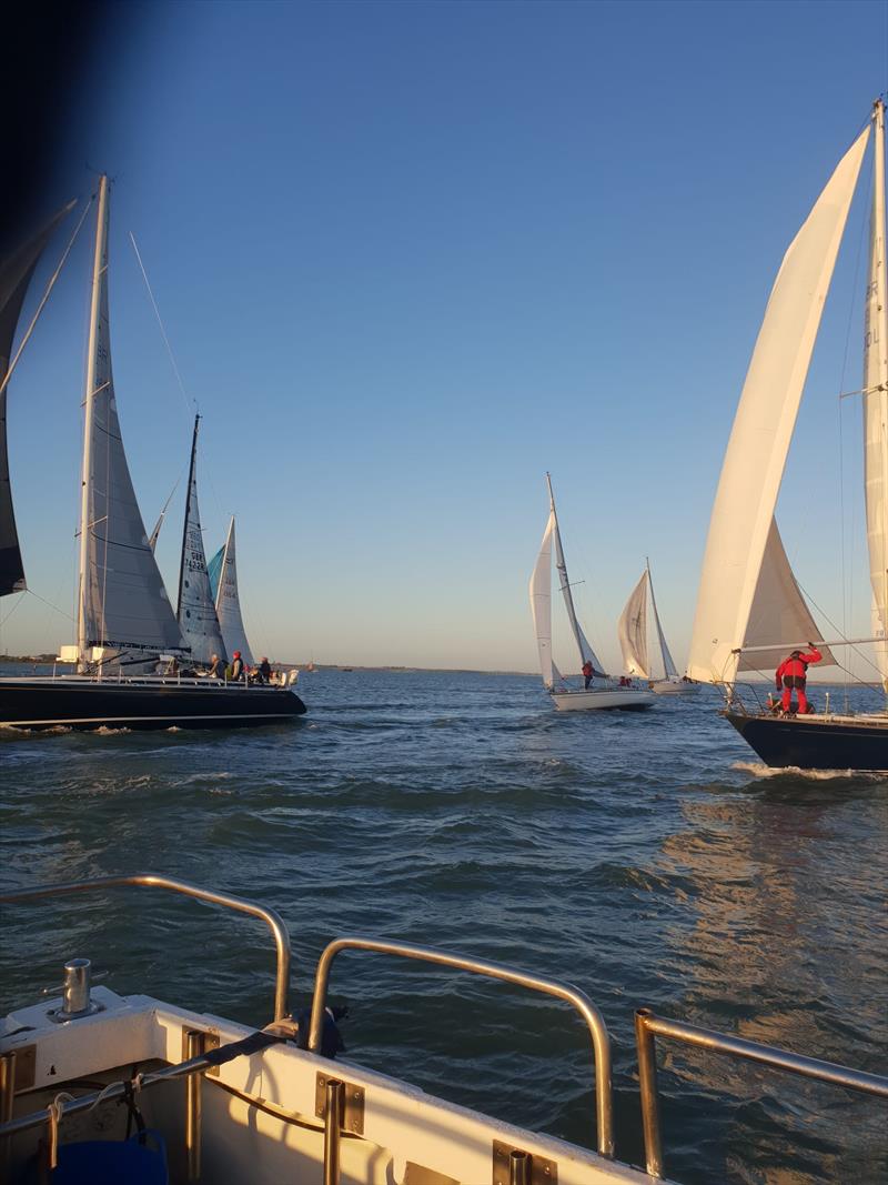 EAORA Buckley Goblets photo copyright Paul Wood taken at West Mersea Yacht Club and featuring the EAORA class