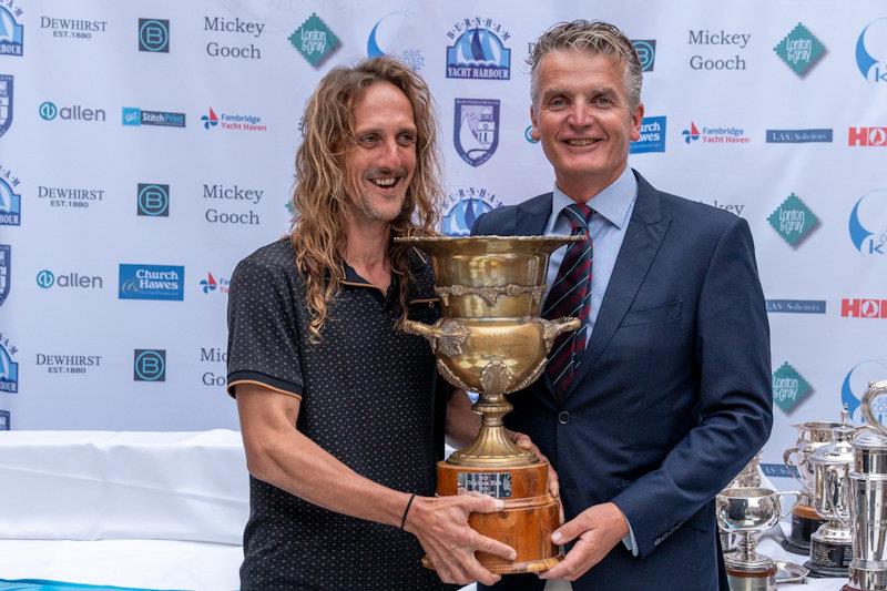 Dan Halley, helming 'Rhythm' wins the Burnham Week 2024 ECOD Regatta  - photo © Petru Balau Sports Photography / sports.hub47.com