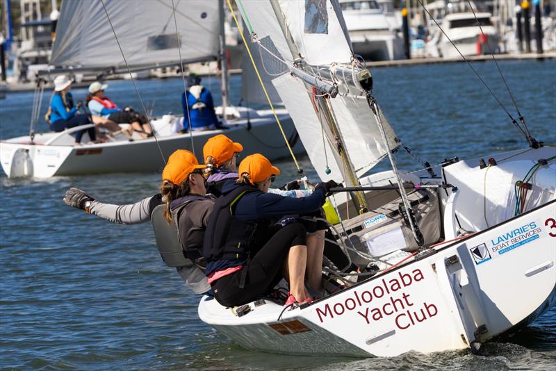 Mooloolaba Yacht Club Women's Keelboat Regatta photo copyright Bruno Cocozza taken at Mooloolaba Yacht Club and featuring the Elliott 6m class