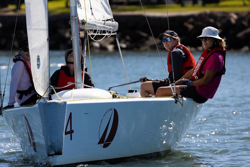 Mooloolaba Yacht Club Women's Keelboat Regatta photo copyright Bruno Cocozza taken at Mooloolaba Yacht Club and featuring the Elliott 6m class