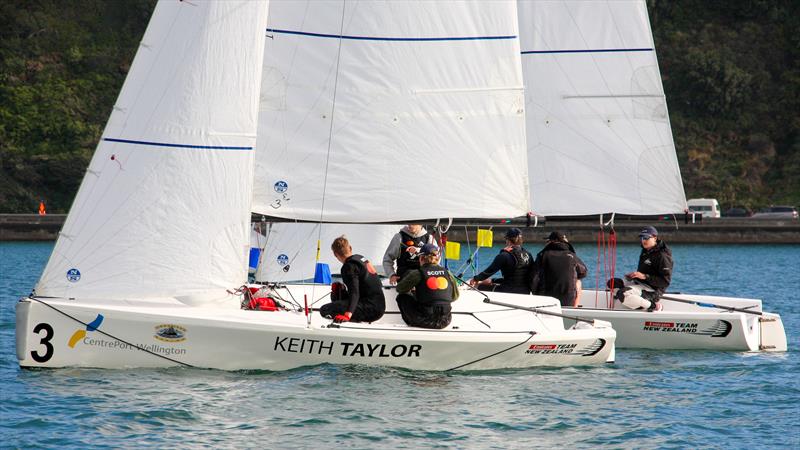 2024 Centreport Youth International Match Racing Championship - Wellington - June 2024   - photo © Wellington Youth Sailing Trust