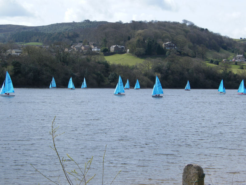 17 boats for the Enterprise open at Toddbrook photo copyright TSC taken at Toddbrook Sailing Club and featuring the Enterprise class