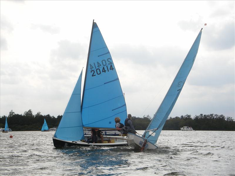 Horning open dinghy weekend photo copyright Holly Hancock taken at Horning Sailing Club and featuring the Enterprise class