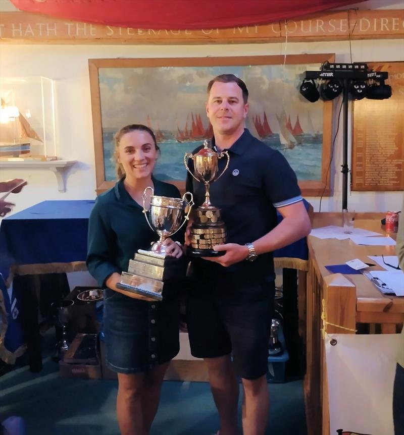 Darren and Hayley Roach win the Goat Marine Enterprise Nationals at Looe - photo © Alex Homer