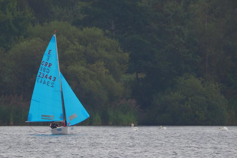 Enterprise Masters Championship at Wigan and St Helens photo copyright David Bill taken at Wigan and St Helens Sailing Club and featuring the Enterprise class