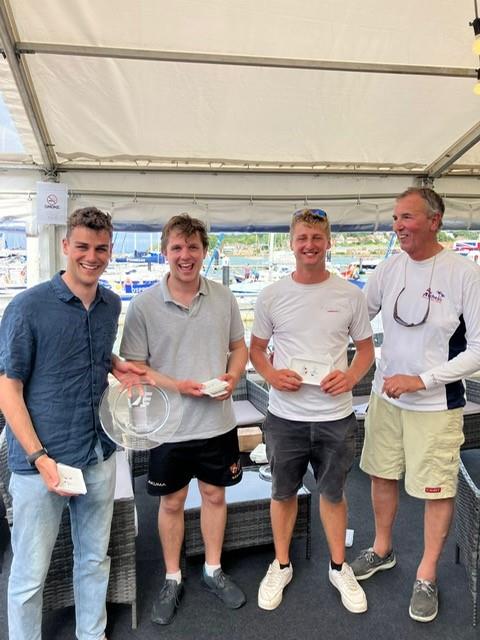 Etchells Cowes Fleet Red Funnel Regatta - 1st Corinthian Team - photo © Etchells Cowes Fleet