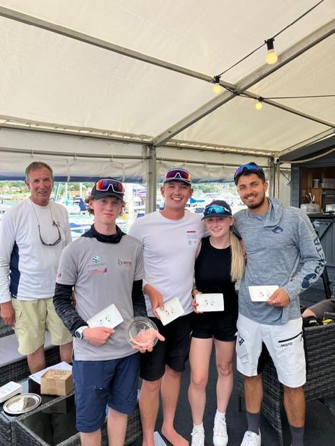 Etchells Cowes Fleet Red Funnel Regatta - 1st Youth Team - photo © Etchells Cowes Fleet