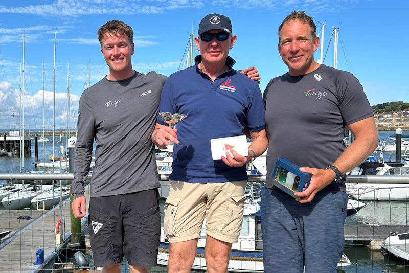 'Tango' win the  Etchells Regatta at Island SC, Cowes photo copyright Jan Ford taken at Island Sailing Club, Cowes and featuring the Etchells class