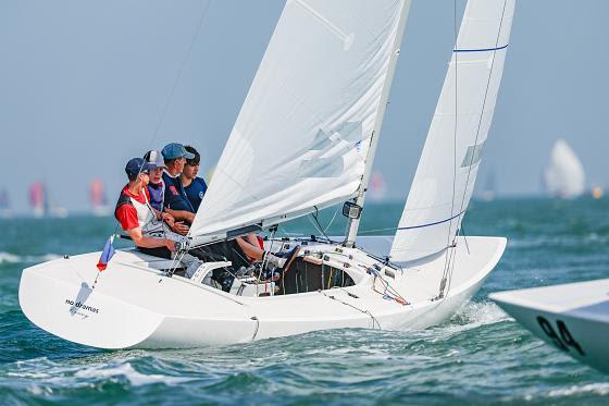 Cowes Week day 5 photo copyright Paul Wyeth / CWL taken at Cowes Combined Clubs and featuring the Etchells class