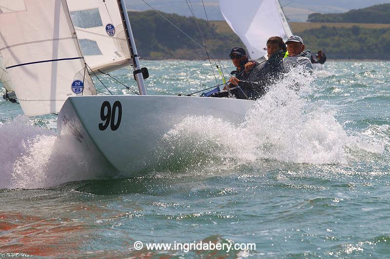 Cowes Week day 7 photo copyright Ingrid Abery / www.ingridabery.com taken at Cowes Combined Clubs and featuring the Etchells class