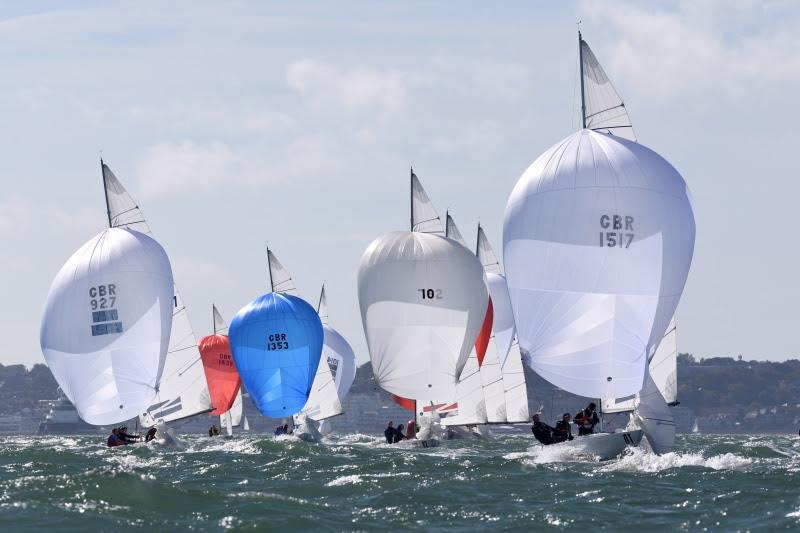 Etchells European Championship photo copyright Yacht Club Costa Smeralda taken at Yacht Club Costa Smeralda and featuring the Etchells class