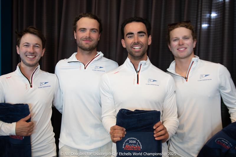 First Youth and Corinthian Team - 2025 Etchells Pre-World Championship - photo © Nic Douglass @sailorgirlHQ