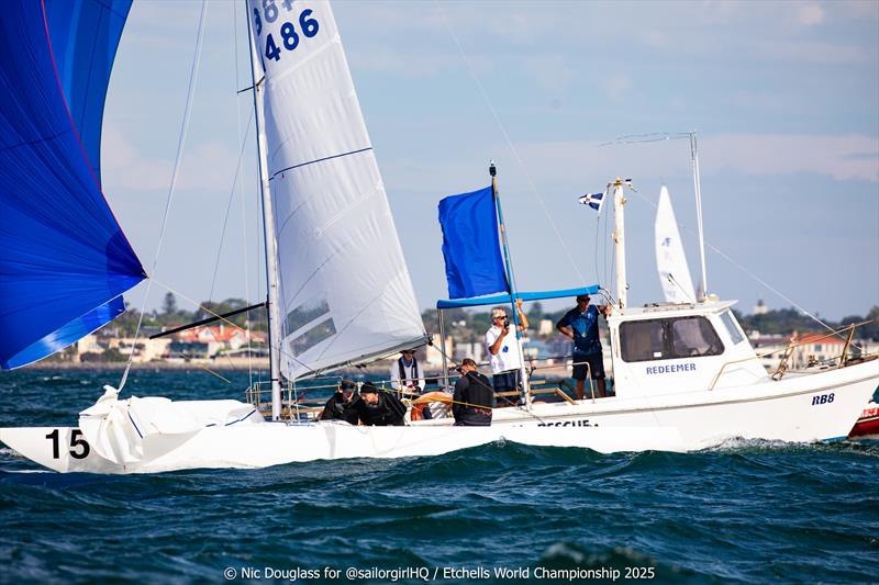 Magpie was solid - Etchells World Championship 2025 Day 4 - photo © Nic Douglass @sailorgirlHQ