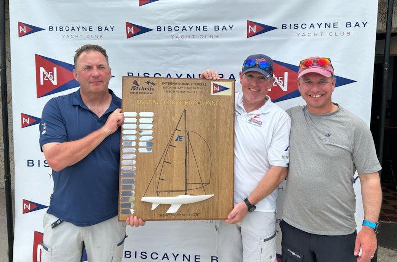 Andrew Larson, corinthian winner - Etchells Biscayne Bay Winter Series - photo © BBYC