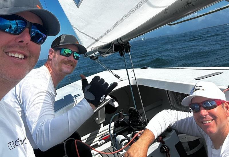 Crew of 'Cruel Jane' - Etchells Biscayne Bay Winter Series - photo © Andrew Macrae