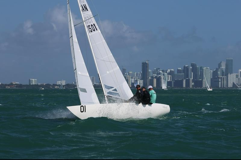 'Cruel Jane' - Etchells Biscayne Bay Winter Series photo copyright BBYC taken at Biscayne Bay Yacht Club and featuring the Etchells class