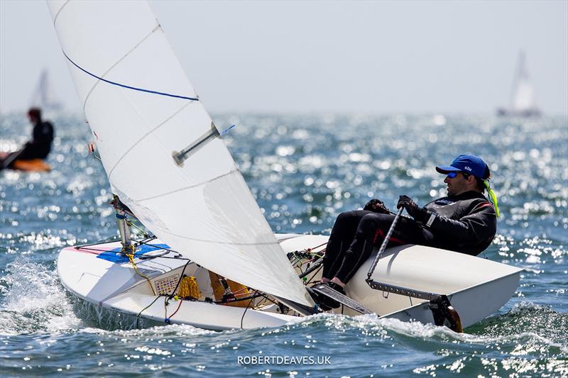 Europe UK Nationals at Hayling Island Day 3 photo copyright Robert Deaves / www.robertdeaves.uk taken at Hayling Island Sailing Club and featuring the Europe class