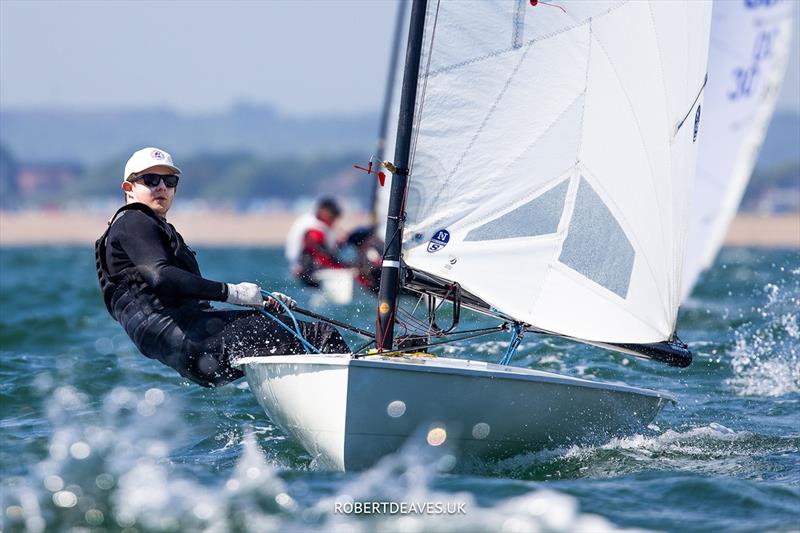 Europe UK Nationals at Hayling Island Day 3 photo copyright Robert Deaves / www.robertdeaves.uk taken at Hayling Island Sailing Club and featuring the Europe class