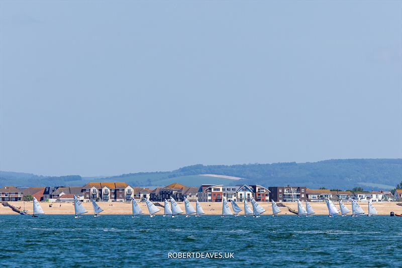 Europe UK Nationals at Hayling Island Day 3 photo copyright Robert Deaves / www.robertdeaves.uk taken at Hayling Island Sailing Club and featuring the Europe class