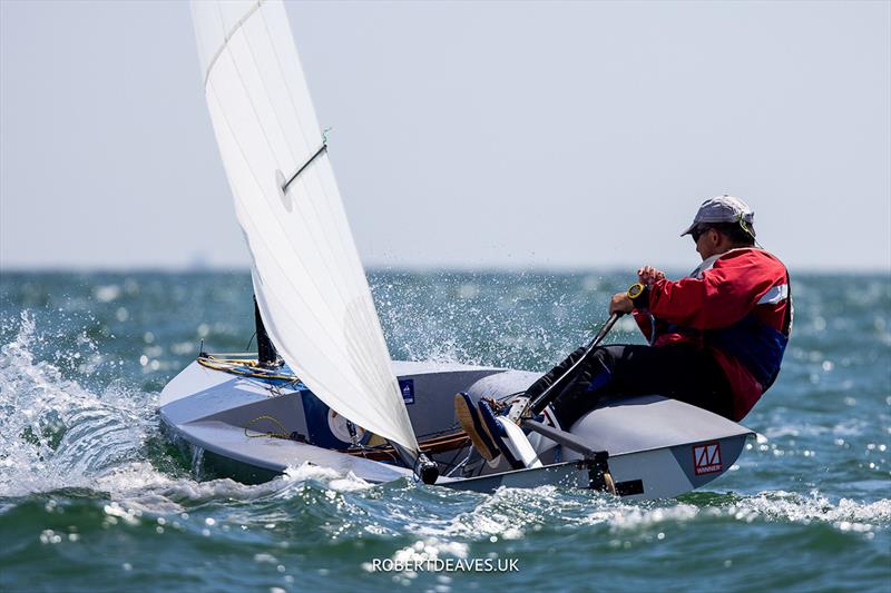 Europe UK Nationals at Hayling Island Day 3 photo copyright Robert Deaves / www.robertdeaves.uk taken at Hayling Island Sailing Club and featuring the Europe class