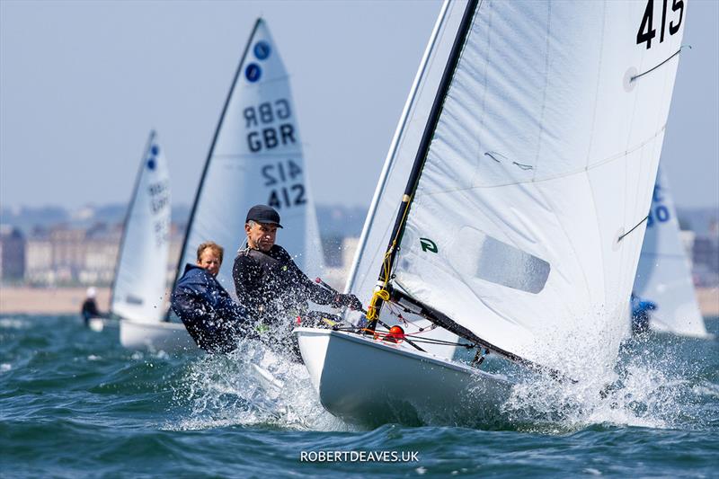 Europe UK Nationals at Hayling Island Day 3 photo copyright Robert Deaves / www.robertdeaves.uk taken at Hayling Island Sailing Club and featuring the Europe class