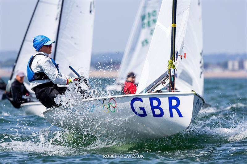 Europe UK Nationals at Hayling Island Day 3 photo copyright Robert Deaves / www.robertdeaves.uk taken at Hayling Island Sailing Club and featuring the Europe class