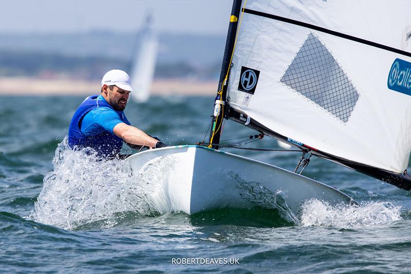 Europe UK Nationals at Hayling Island Day 3 photo copyright Robert Deaves / www.robertdeaves.uk taken at Hayling Island Sailing Club and featuring the Europe class