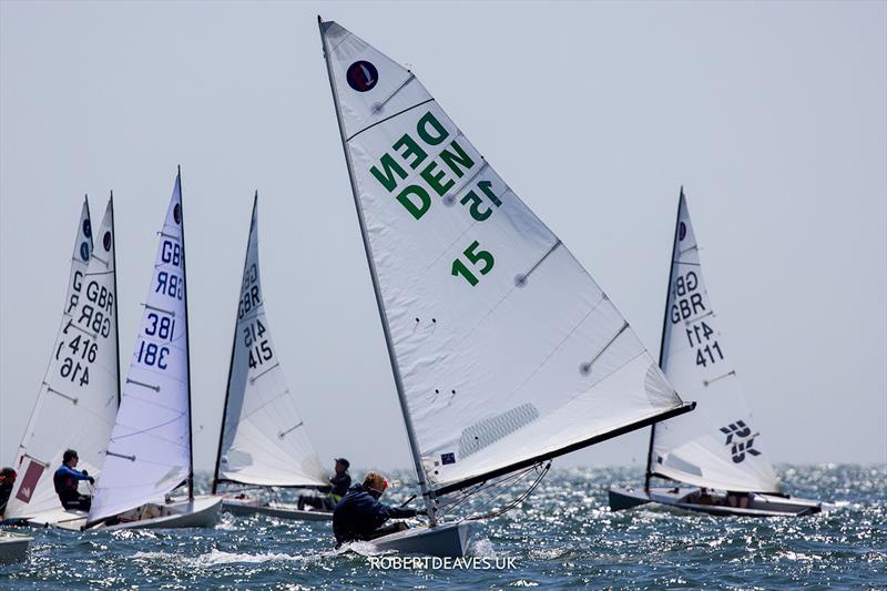 Europe UK Nationals at Hayling Island Day 3 photo copyright Robert Deaves / www.robertdeaves.uk taken at Hayling Island Sailing Club and featuring the Europe class