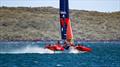 Spain SailGP Team (Diego Botin) heads for home - Day 1 - Systems testing - Auckland SailGP - January 13,  2024 © Richard Gladwell/Sail-World.com/nz