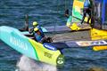 Martine Grael (BRA) prepares to tack  - ITM New Zealand SailGP - January 19, 2025 © Richard Gladwell - Sail-World.com/nz