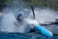 NZ nosedives - Practice Day -  KPMG Australia Sail Grand Prix - Sydney, Australia - February 7, 2025 © Bob Martin/SailGP