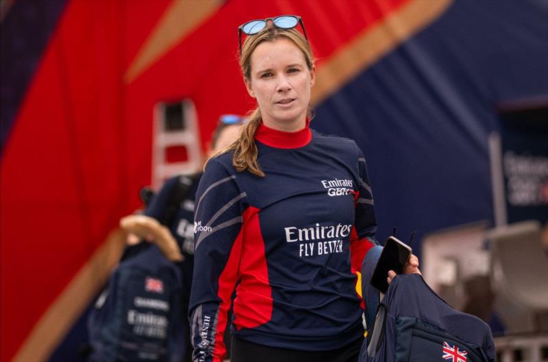 Emirates Great Britain SailGP Team Strategist Hannah Mills OBE  - photo © SailGP